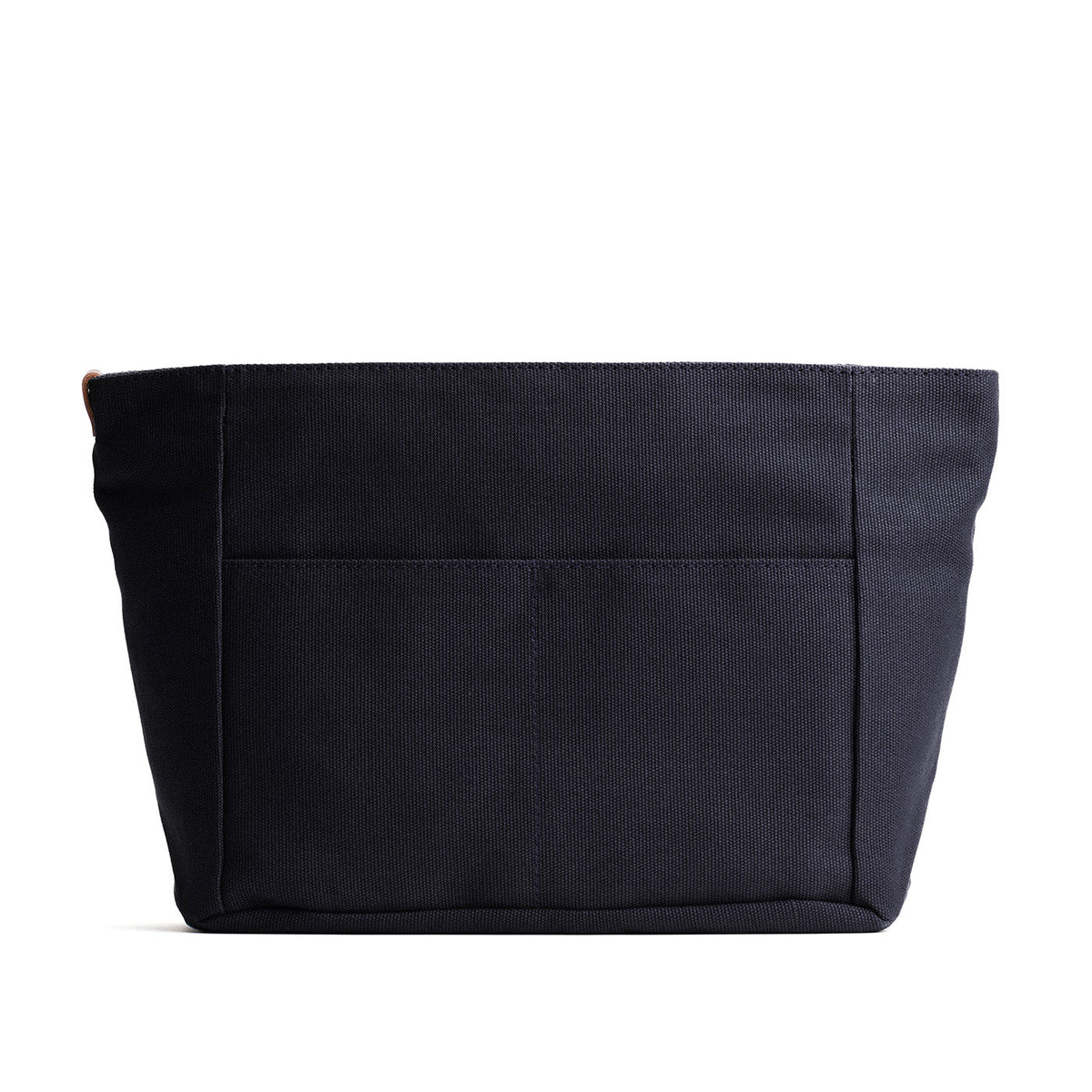 Black*Zipper*Medium | Medium canvas bag insert for organization