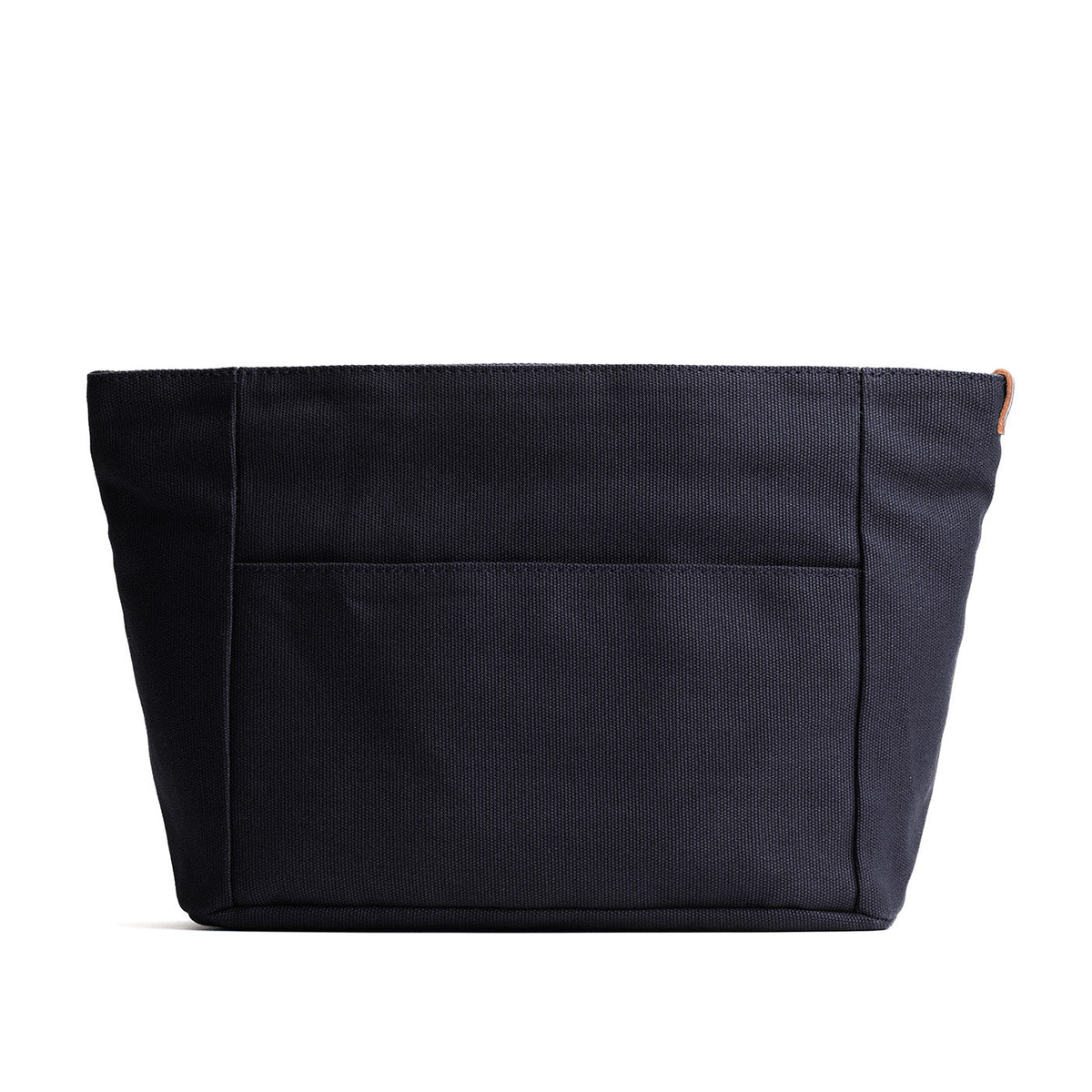 Black*Zipper*Medium | Medium canvas bag insert for organization
