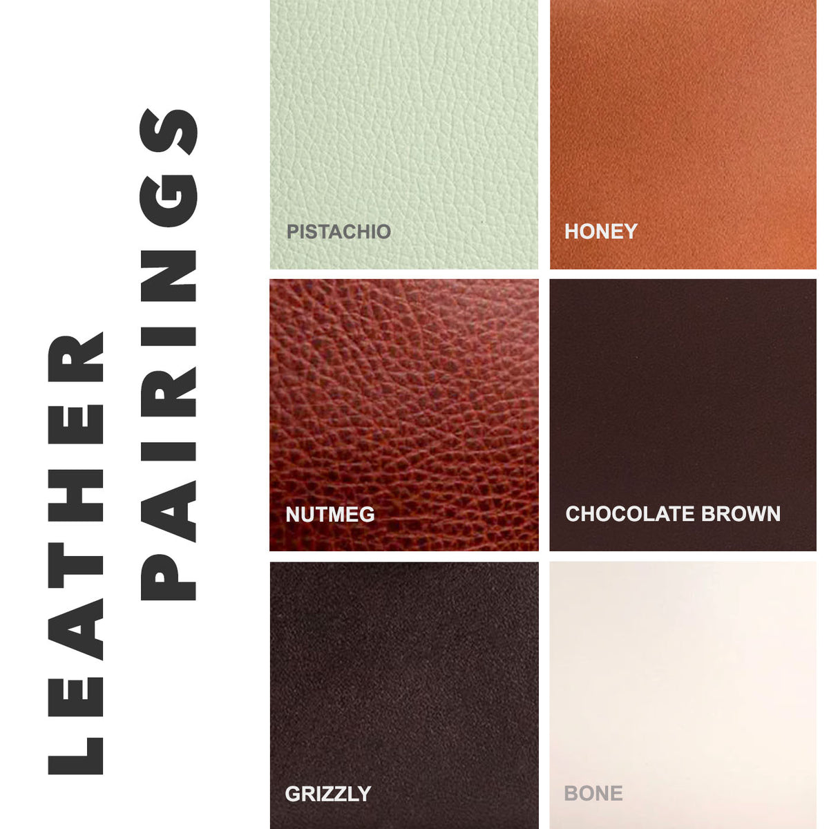 Greenwood | Leather pairing information