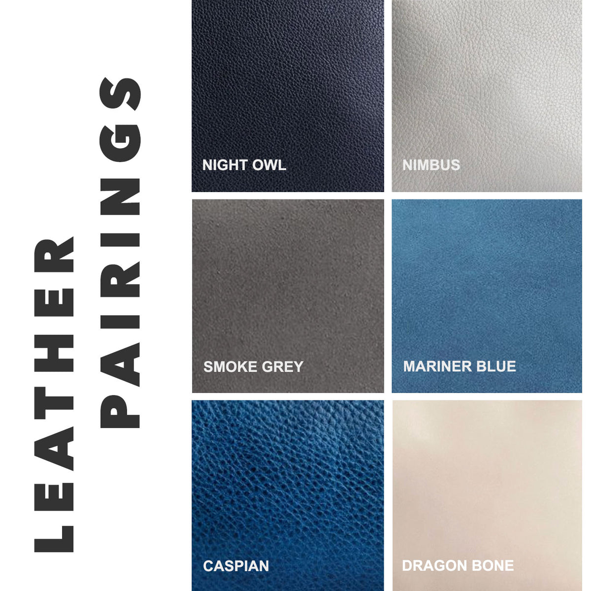 Ocean Cove | Leather pairing information