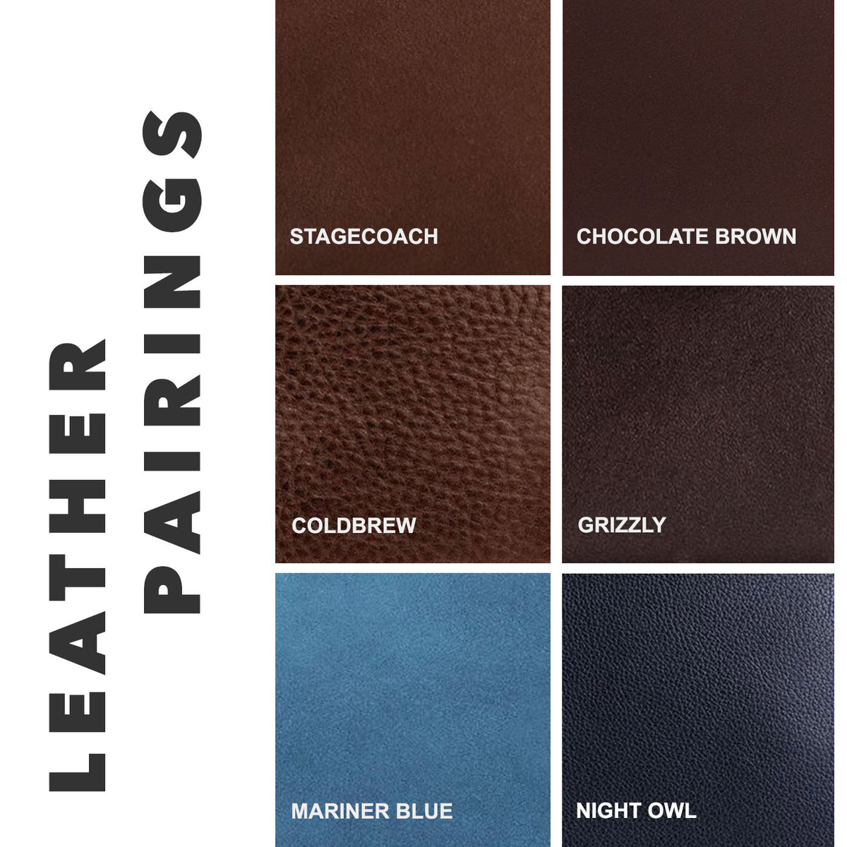 Olive Moss | Leather pairing information