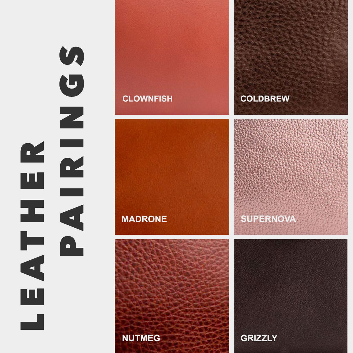 Rosy Haze | Leather pairing information