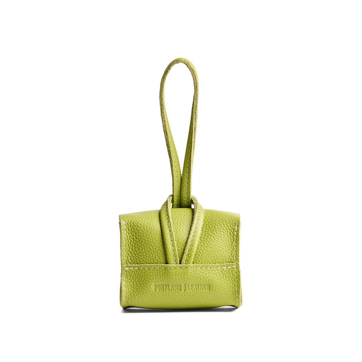 Wasabi | Wristlet pouch with loop strap and a flower design