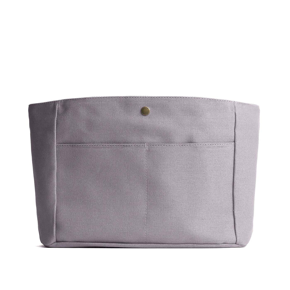 Gray*Classic*Large | Large canvas bag insert for organization
