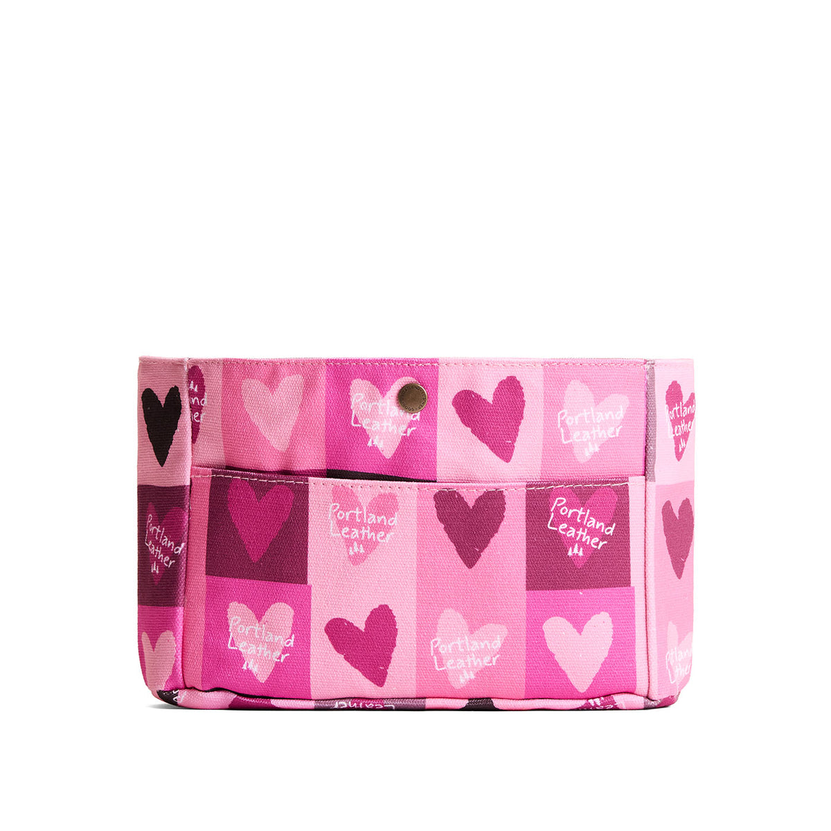 Sugar Rush*Classic*Small | Heart printed canvas organizer with pockets