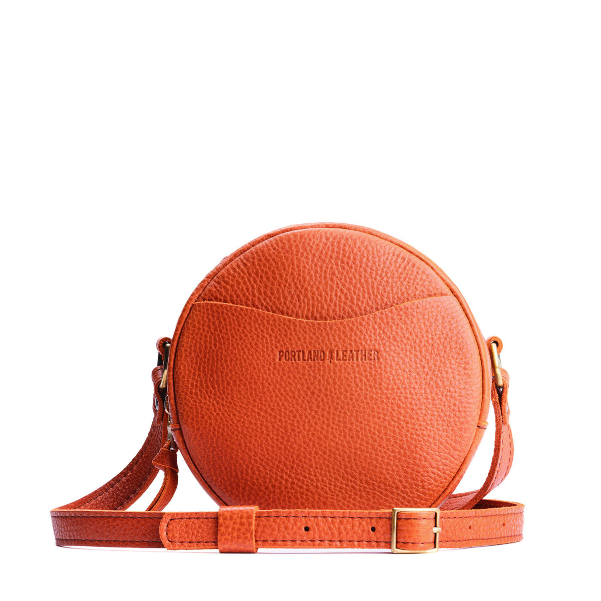 Koi*Small | Circle shaped crossbody bag with top zipper