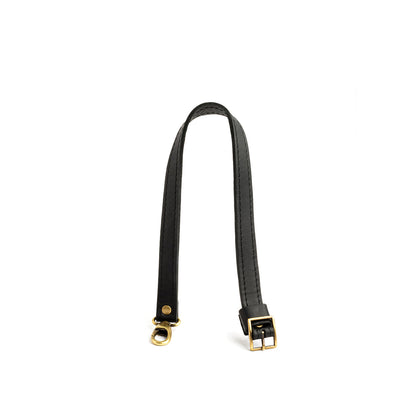 Black | Leather Crossbody Bag strap extender