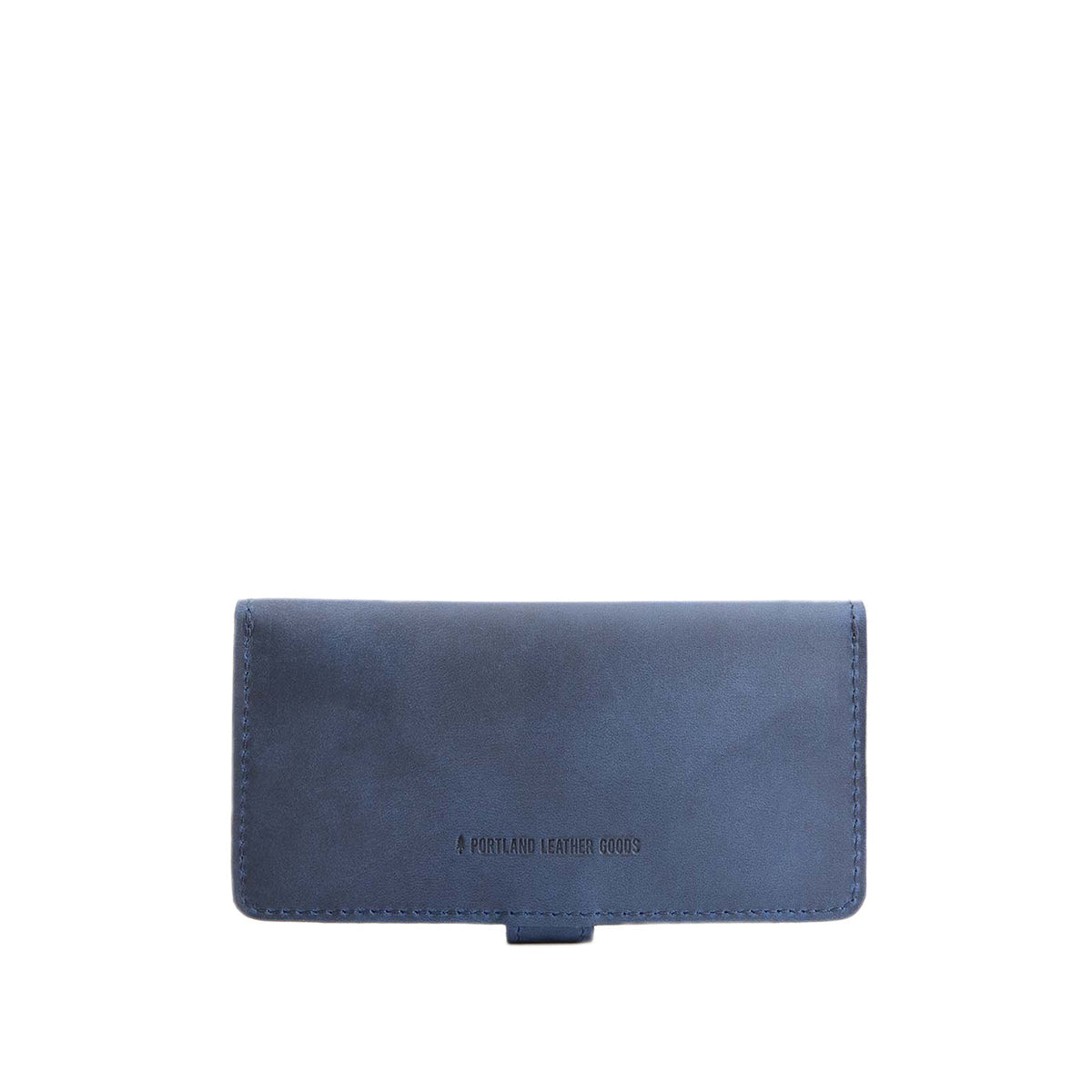 Deep Water | Back of closed leather wallet