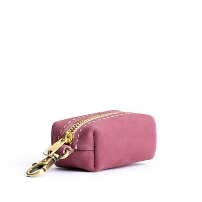 All Color: Foxglove | Leather small keychain pouch