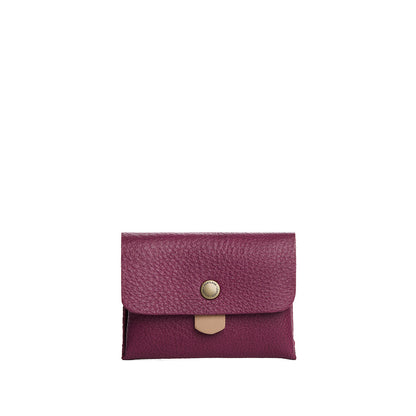 Potion | Envelope snap wallet with contrast pull tab