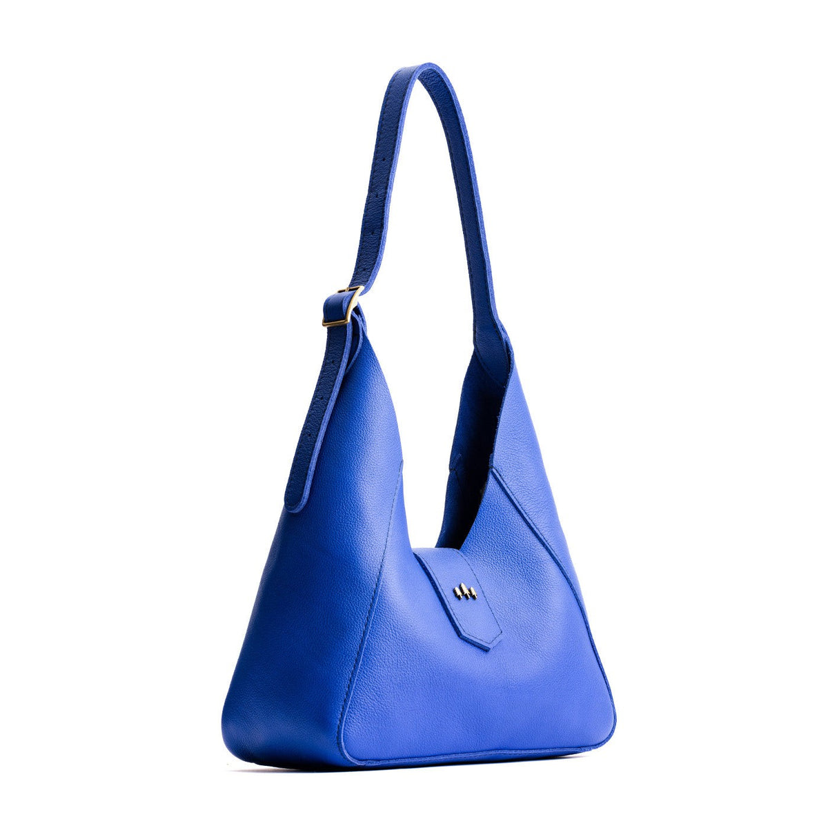 Astro Blue | Structured hobo shoulder bag with adjustable strap and magnetic closure