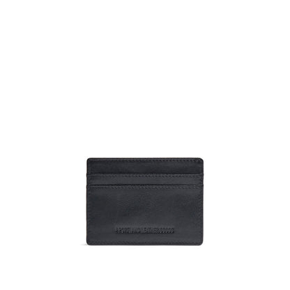 Black Rock*Classic | Leather card holder on white background