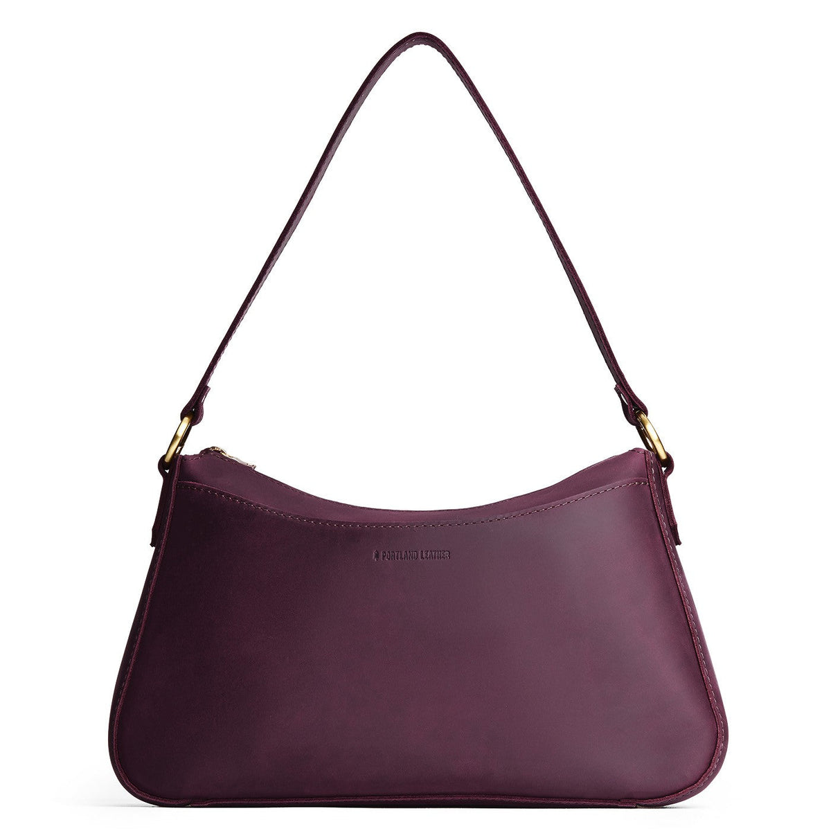 Larkspur*Large | Large bean shaped shoulder bag with a zipper closure