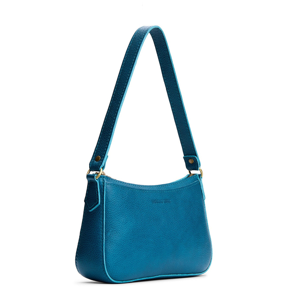 Planetary*Small | Large bean shaped shoulder bag with a zipper closure