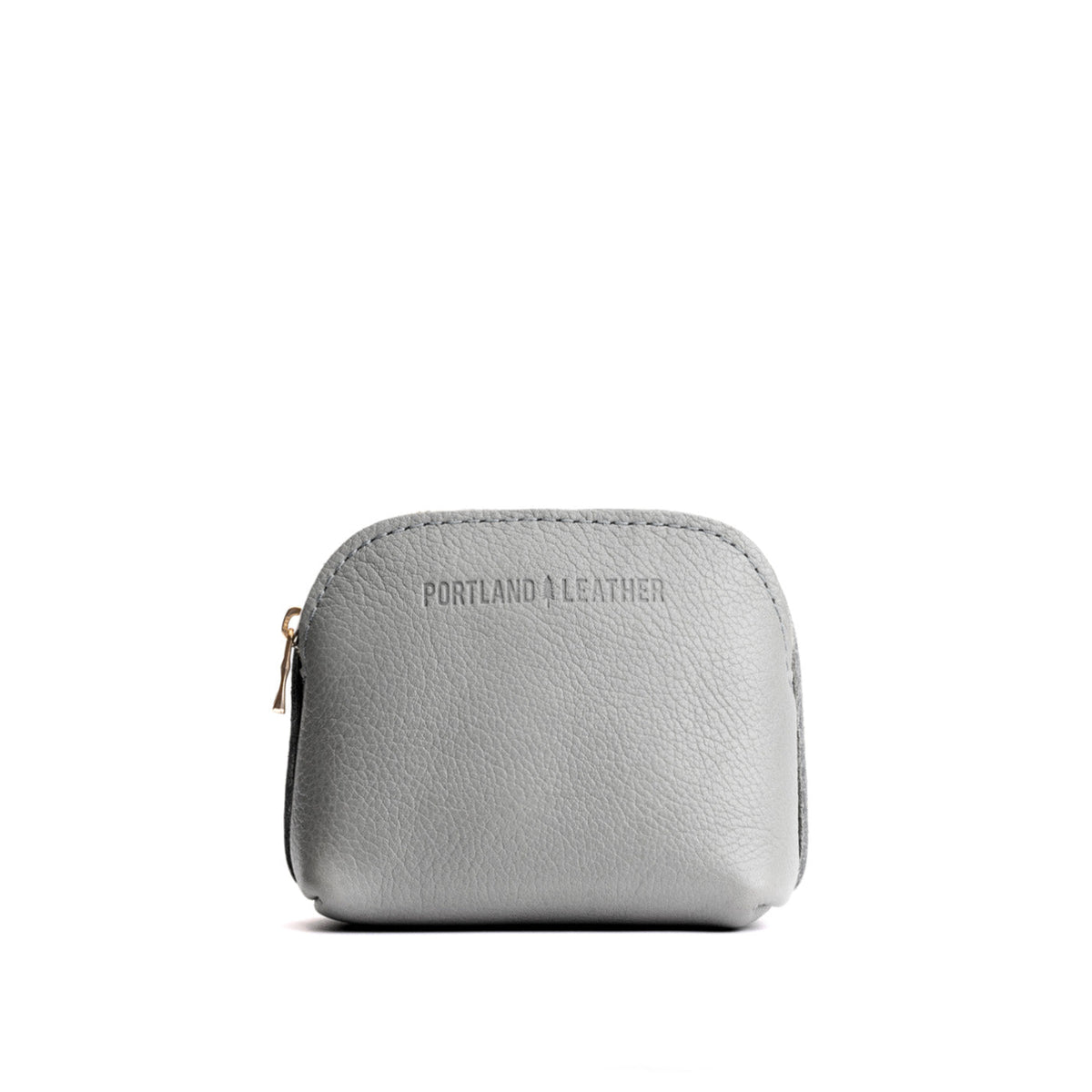Nimbus*Mini | Compact leather pouch with top zipper