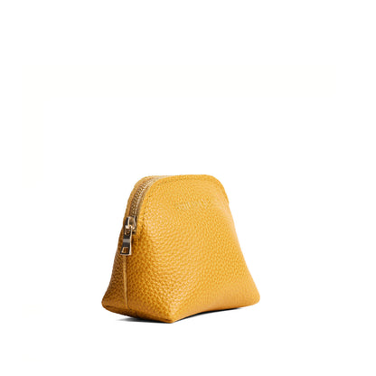 Sunshine*Mini | Compact leather pouch with top zipper