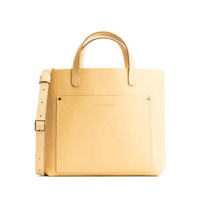 Vanilla*Classic | Midsize crossbody tote with handles and a pocket
