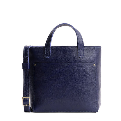 Cobalt*Zipper | Crossbody tote bag with zipper closure and front pocket