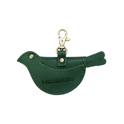 Aruba | Bird shaped pouch with button closure and lobster clasp