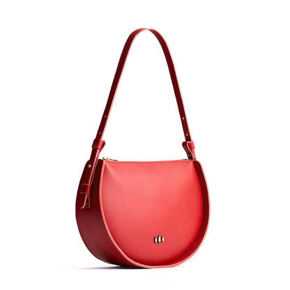 Ruby | Rounded structured shoulder bag