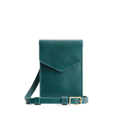 Sea Glass | Slim, phone-shaped crossbody purse with magnetic closure