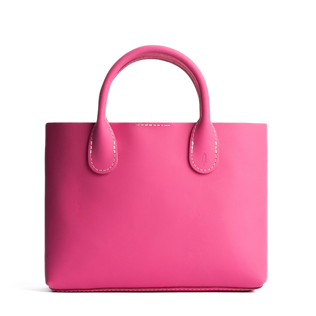 Margot*Large | Mid-size tote purse with structured leather handles and crossbody strap