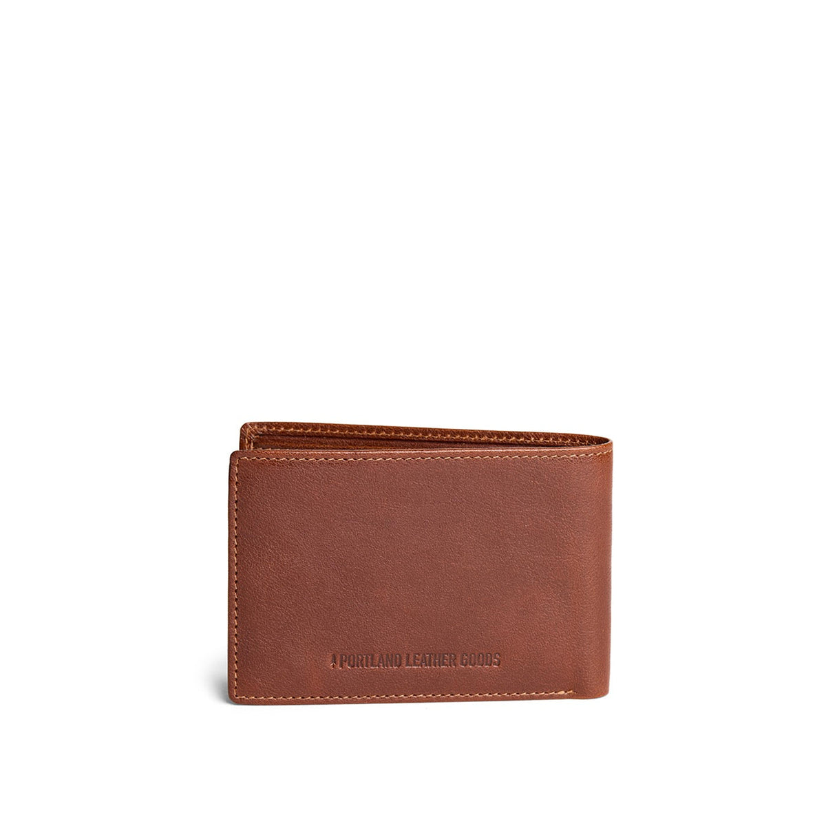 Saddlestone | Bifold leather wallet with card slots closed