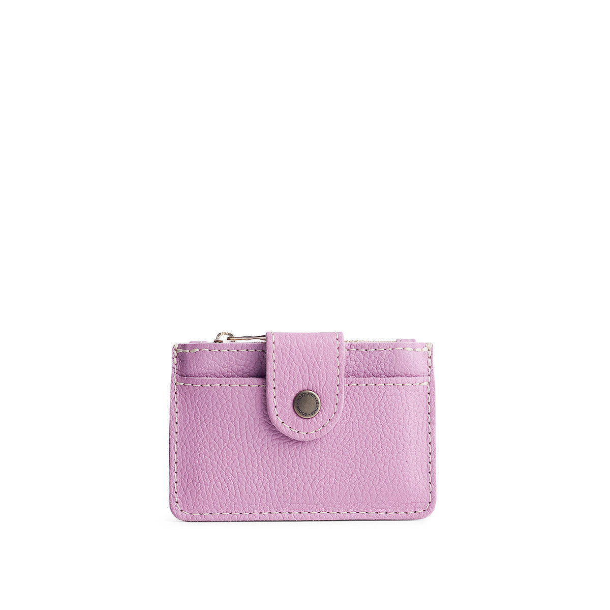 Calla Lily | Compact wallet with snap closure and zippered pouch