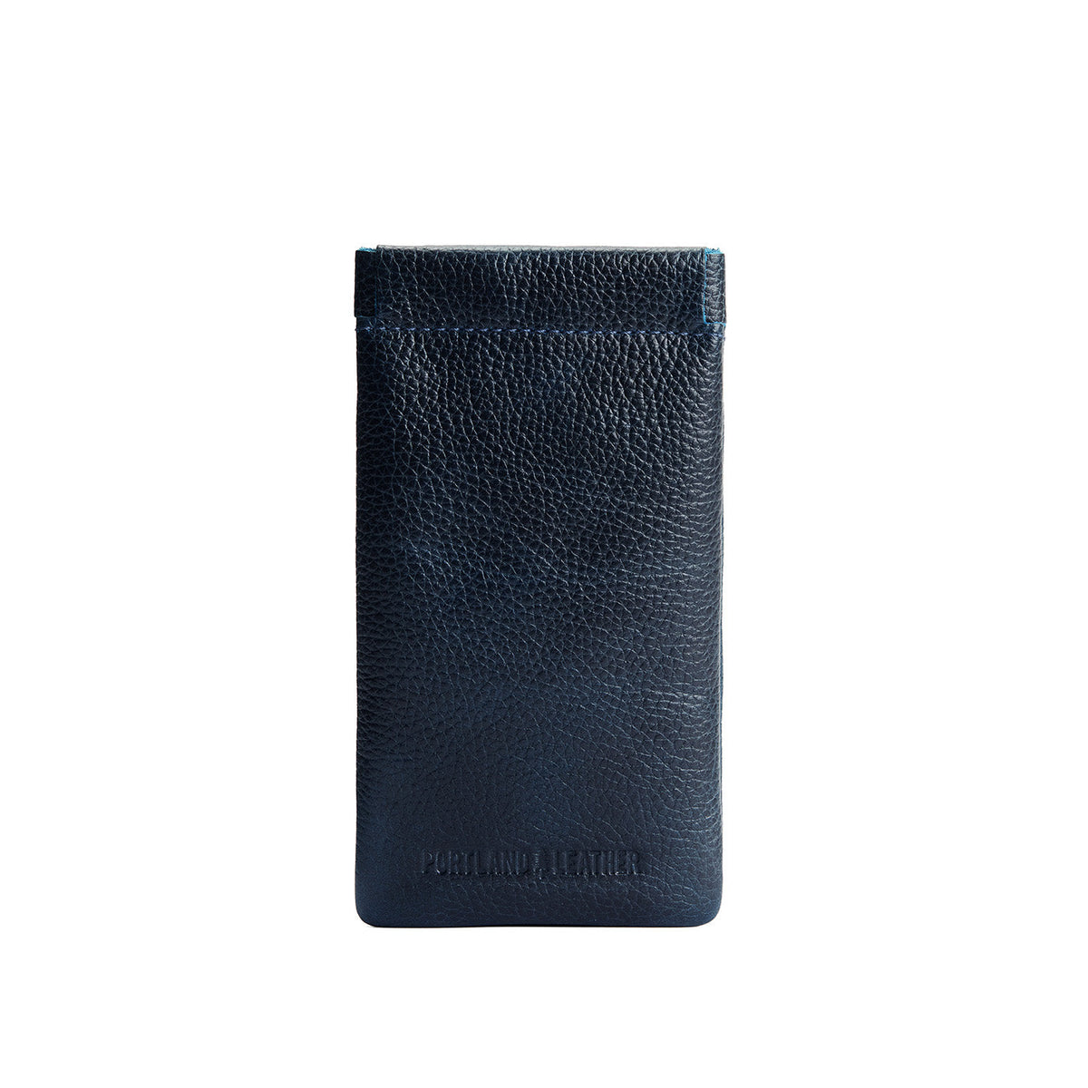 Boreal | Leather glasses case with hidden metal spring closure