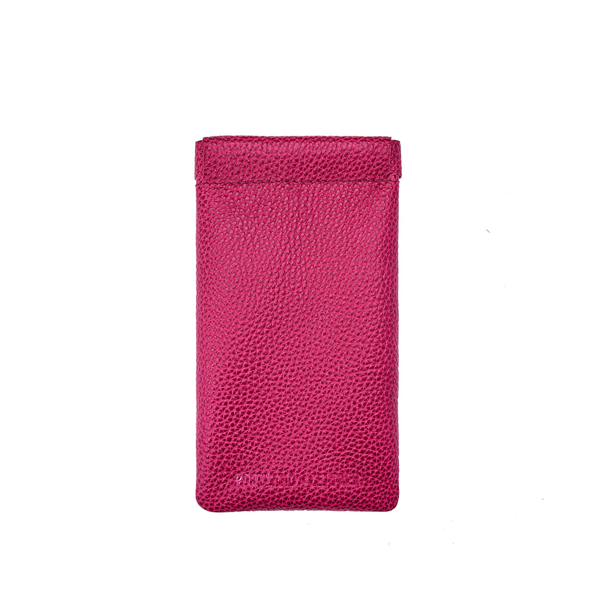 Cosmo | Leather glasses case with hidden metal spring closure