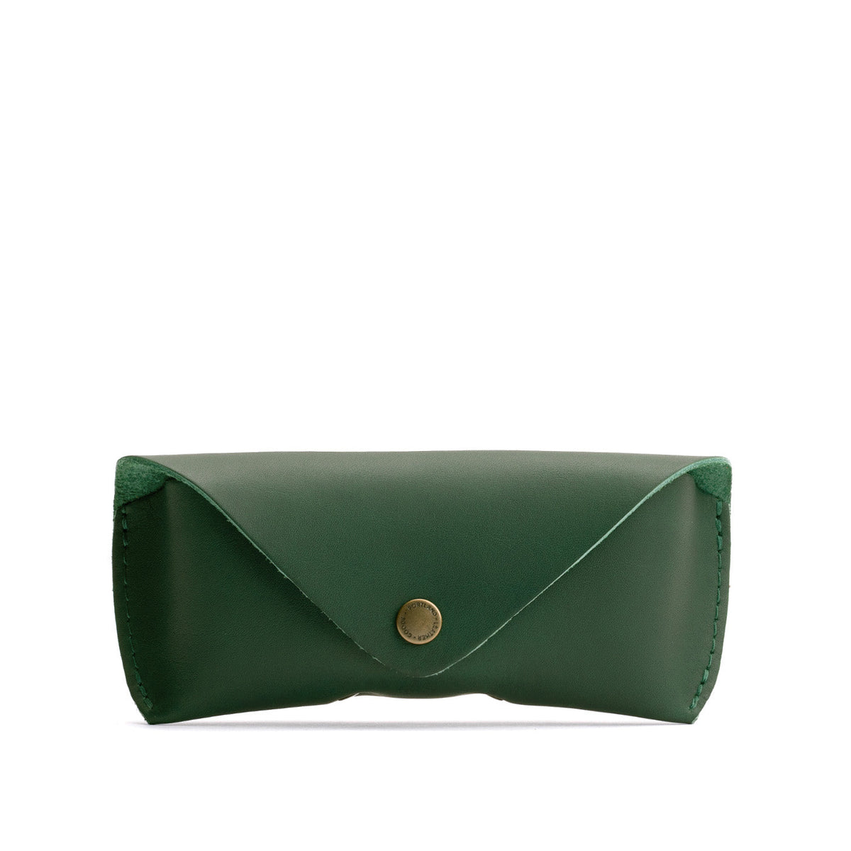 Aruba | Leather sunglasses case with snap closure