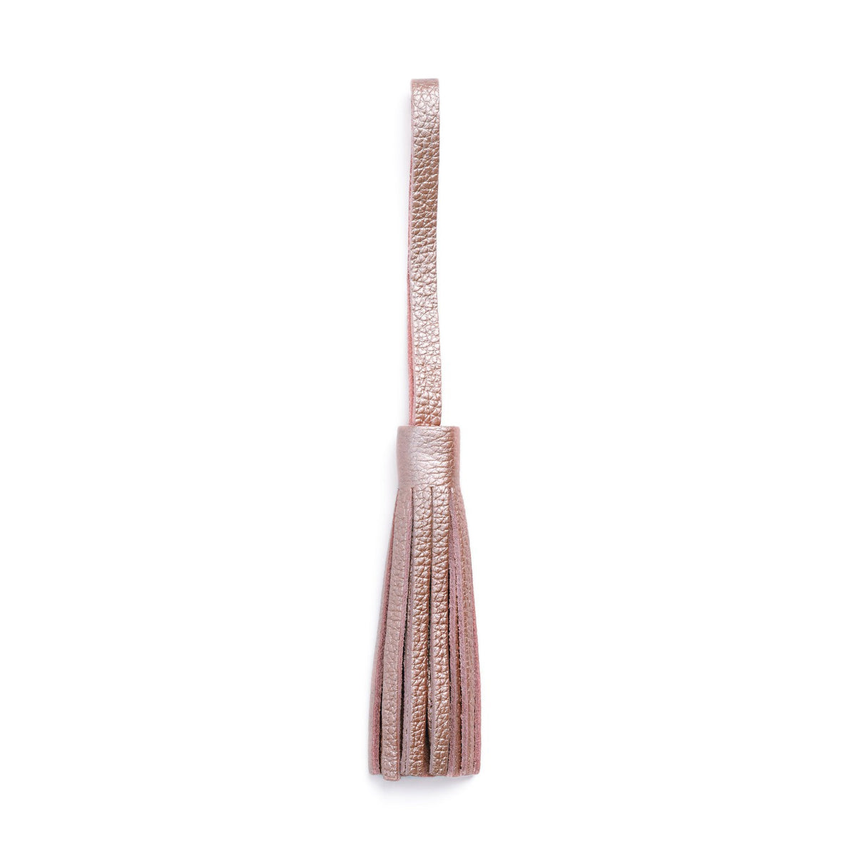 Supernova | Fringed leather tassel with leather loop