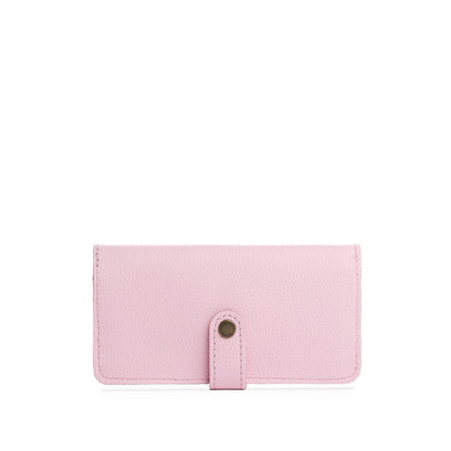Pinkaboo | Leather wallet with snap closed
